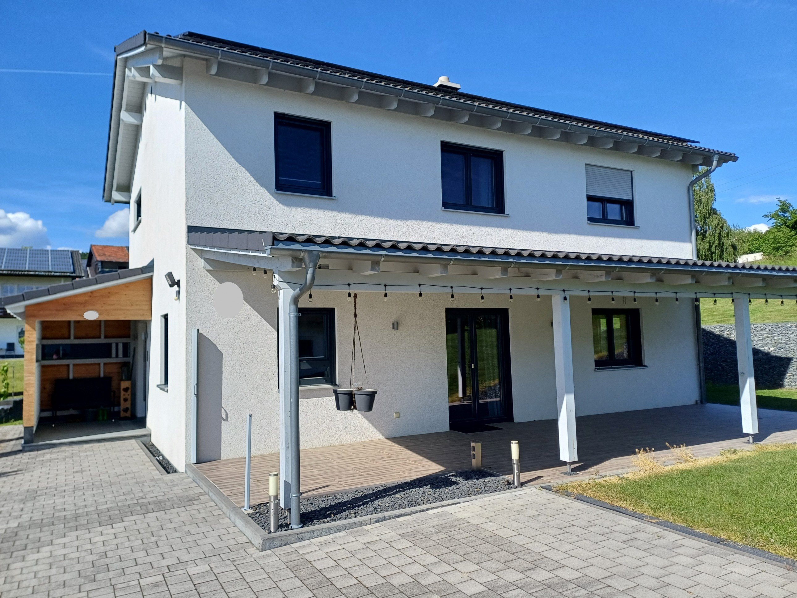 Foto TOP modernes KFW- 55 Holzhaus mit vielen Feinheiten