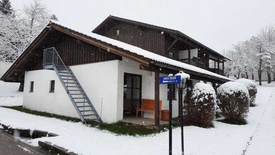 Seitenansicht Erdgeschosswohnung Waldkirchen