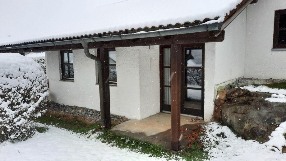�berdachte Terrassen Erdgeschosswohnung Waldkirchen