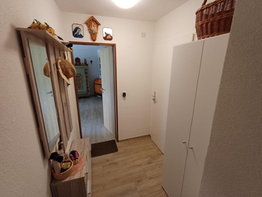 Sicht Wohnbereich Etagenwohnung Neureichenau