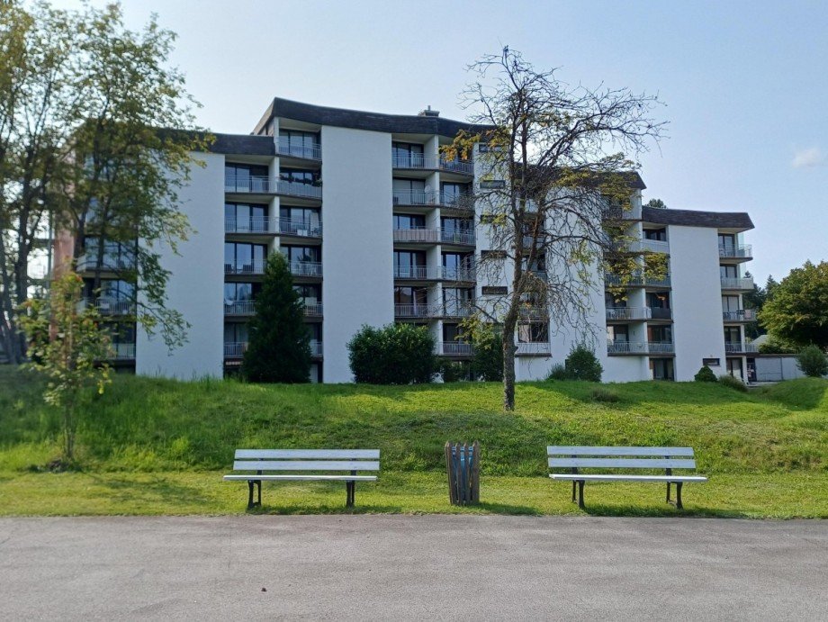 R�ckseite Ferienanlage Etagenwohnung Neureichenau