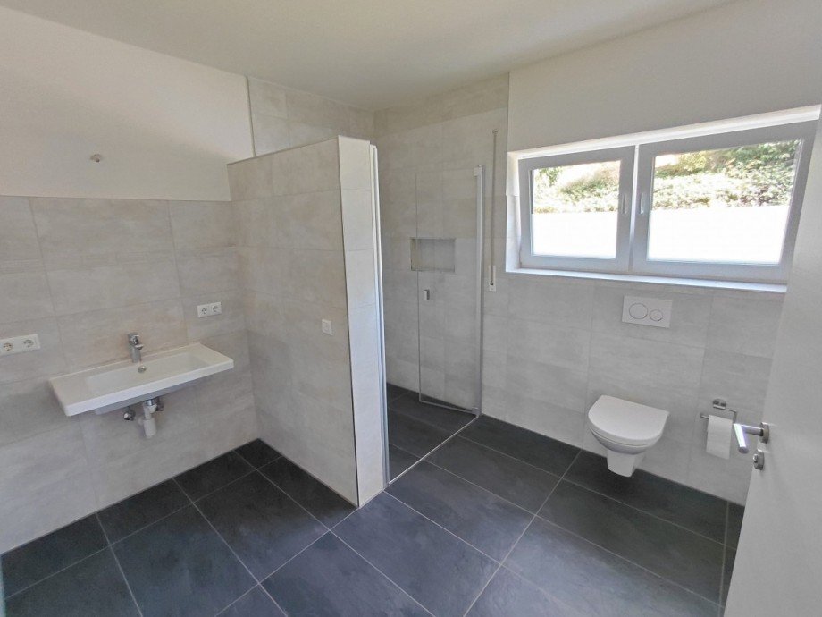Geschmackvolles Badezimmer Bungalow Eging a.See
