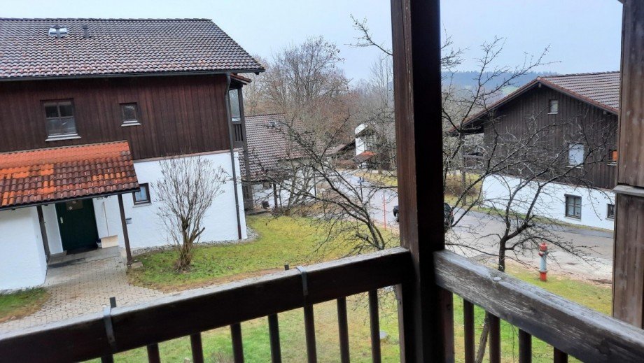 Ausicht vom Balkon Erdgeschosswohnung Waldkirchen